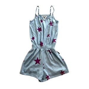 T2 Love Pink Stars Cami Romper